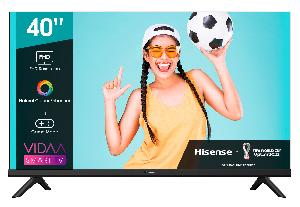 Телевизор LED Hisense 40" 40A4BG Frameless черный FULL HD 60Hz DVB-T DVB-T2 DVB-C DVB-S DVB-S2 WiFi Smart TV (RUS)