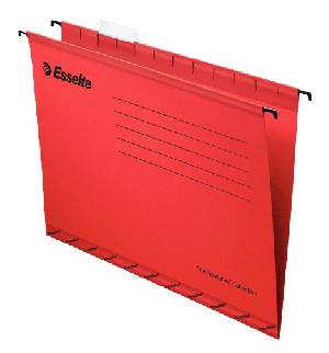 Папка подвесная Esselte Standart 90316 картон красный