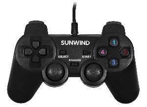 Геймпад SunWind SW-GP100M черный USB (1427308)