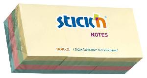 Блок самоклеящийся бумажный Stick`n 21531 38x51мм 100лист. 70г/м2 пастель ассорти слюда (упак.:1шт)