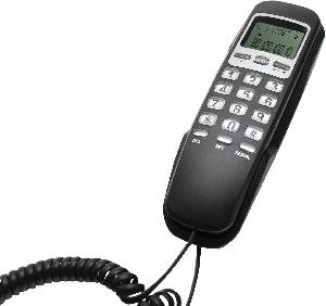 Телефон проводной Ritmix RT-010 черный