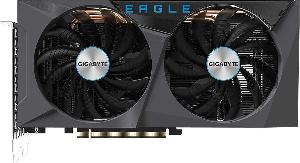 Видеокарта Gigabyte PCI-E 4.0 GV-N306TEAGLE OC-8GD 2.0 LHR NVIDIA GeForce RTX 3060Ti 8192Mb 256 GDDR6 1695/14000 HDMIx2 DPx2 HDCP Ret