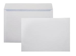 Конверт С40.10.10/A C4 229x324мм белый силиконовая лента 90г/м2 серая запечатка (pack:10pcs)