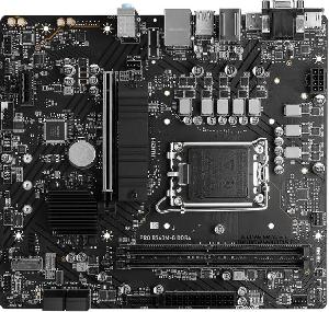 Материнская плата MSI PRO B760M-G DDR4 Soc-1700 Intel B760 2xDDR4 mATX AC`97 8ch(7.1) 2.5Gg+VGA+HDMI+DP