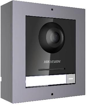 Видеопанель Hikvision DS-KV8413-WME1(C)/Flush цвет панели: черный