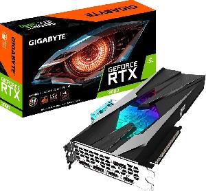Видеокарта Gigabyte PCI-E 4.0 GV-N3080GAMINGOC WB-10GD NVIDIA GeForce RTX 3080 10240Mb 320 GDDR6X 1800/19000 HDMIx2 DPx3 HDCP Ret