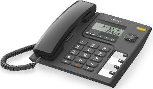 Телефон проводной Alcatel T56 черный