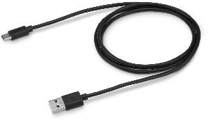 Кабель Buro USB-TC-1.2B2A USB (m)-USB Type-C (m) 1.2м черный