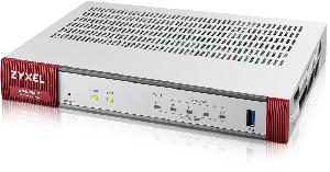 Межсетевой экран Zyxel USG Flex 100 (USGFLEX100-RU0112F) 10/100/1000BASE-TX компл.:подп.1г.AS/AV/CF/IDP серебристый