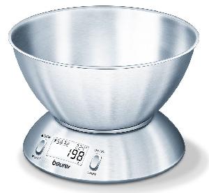 Весы кухонные электронные Beurer KS54 макс.вес:5кг серебристый