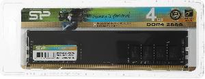 Память DDR4 4Gb 2666MHz Silicon Power SP004GBLFU266N02 RTL PC4-21300 CL19 DIMM 288-pin 1.2В single rank Ret