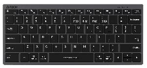 Клавиатура A4Tech Fstyler FBX51C серый USB беспроводная BT/Radio slim Multimedia (FBX51C GREY)