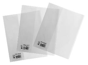 Обложка Silwerhof 70100 для тетради/дневника ПП 70мкм гладкая прозр. 210x345мм