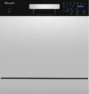 Посудомоечная машина Weissgauff TDW 4827 серебристый (компактная)