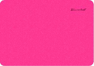 Доска для лепки Silwerhof 957012 Neon прямоугольная A5 пластик 1мм розовый