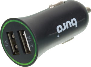 Автомобильное зар./устр. Buro XCJ-041-2.1A 10.5W 2.1A+1A 2xUSB универсальное черный