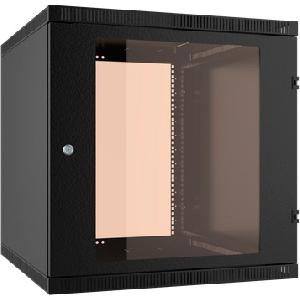 Шкаф коммутационный NT WALLBOX LIGHT 18-66 B (467093) настенный 18U 600x650мм пер.дв.стекл несъемн.бок.пан. направл.под закл.гайки 55кг черный 600мм 35кг 880мм IP20 сталь