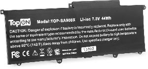 Батарея для ноутбука TopON TOP-SA900X 7.5V 5800mAh литиево-ионная (103392)