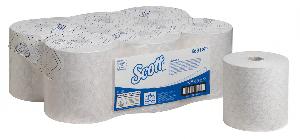Полотенца бумажные Scott Kimberly 1-нослойная 350м 1400лист. белый (упак.:6рул) (6691)