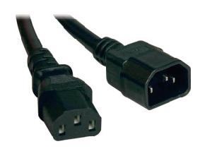 Шнур питания ITK PC-C13C14-5M C13-С14 проводник.:3x1.5мм2 5м 230В 10А (упак.:1шт) черный