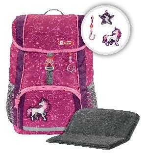 Ранец детский Step By Step Kid Unicorn розовый/фиолетовый 2 предмета