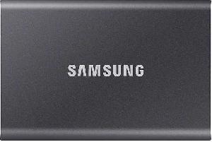 Накопитель SSD Samsung USB-C 1Tb MU-PC1T0T/WW T7 1.8" черный