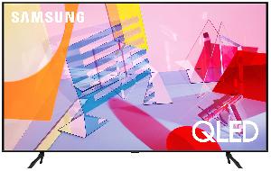 Телевизор QLED Samsung 43" QE43Q60BAUXCE Q черный 4K Ultra HD 60Hz DVB-T DVB-T2 DVB-C DVB-S DVB-S2 WiFi Smart TV