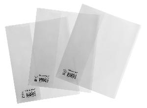 Обложка Silwerhof 50100 для тетради/дневника ПП 50мкм гладкая прозр. 210x345мм