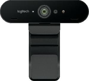 Камера Web Logitech Brio черный 13Mpix (4096x2160) USB3.0 с микрофоном (960-001105/960-001107)
