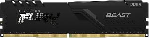 Память DDR4 8Gb 3600MHz Kingston KF436C17BB/8 Fury Beast Black RTL Gaming PC4-28800 CL17 DIMM 288-pin 1.35В single rank с радиатором Ret