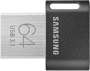 Флеш Диск Samsung 64Gb Fit Plus MUF-64AB/APC USB3.1 черный