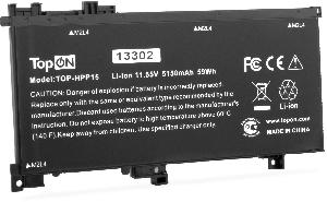 Батарея для ноутбука TopON TOP-HPP15 11.55V 5150mAh литиево-ионная (103290)