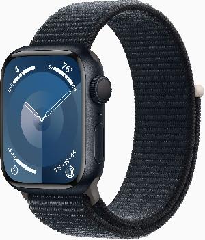 Смарт-часы Apple Watch Series 9 A2978 41мм OLED корп.темная ночь (MR9L3LL/A)