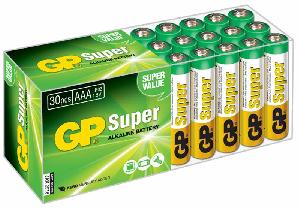 Батарея GP Super Alkaline 24A LR03 AAA (30шт)