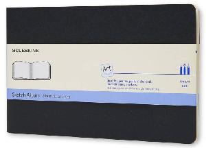 Блокнот для рисования Moleskine ART CAHIER SKETCH ALBUM ARTSKA3 Large 130х210мм обложка картон 88стр. черный