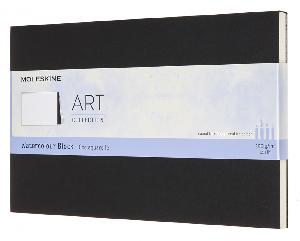 Блокнот для акварели Moleskine ART WATERCOLOR ARTWBL3 Large 130х210мм 20стр. мягкая обложка черный