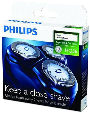 Сменная головка Philips HQ56/50 для бритв (упак.:3шт)