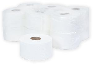 Бумага туалетная Терес mini Comfort 2-хслойная 120м белый (уп.:12рул) (Т-0040)