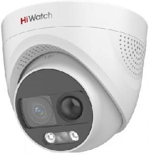 Камера видеонаблюдения аналоговая HiWatch DS-T213X 3.6-3.6мм HD-CVI HD-TVI цветная корп.:белый (DS-T213X(3.6MM))