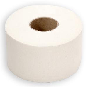 Бумага туалетная Терес mini Econom 1-нослойная 200м натуральный цвет (уп.:12рул) (Т-0024)