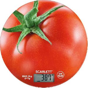 Весы кухонные электронные Scarlett SC-KS57P38 макс.вес:5кг рисунок