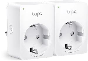 Умная розетка TP-Link Tapo P110(2-pack) EU VDEBT Wi-Fi белый
