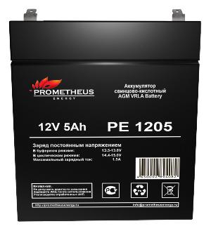 Батарея для ИБП Prometheus Energy PE 1205 12В 5Ач