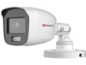 Камера видеонаблюдения аналоговая HiWatch DS-T200L 2.8-2.8мм HD-CVI HD-TVI цв. корп.:белый (DS-T200L (2.8 MM))