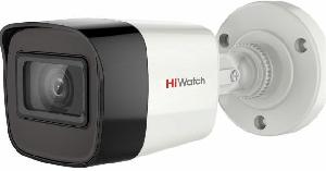 Камера видеонаблюдения аналоговая HiWatch DS-T500A (6 mm) 6-6мм HD-CVI HD-TVI цветная корп.:белый