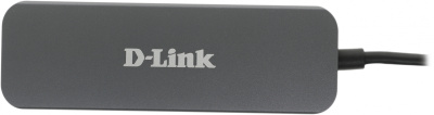 Разветвитель USB-C D-Link DUB-2340 4порт. черный (DUB-2340/A1A)