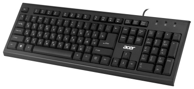 Клавиатура Acer OKW120 черный USB (ZL.KBDEE.006)