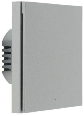 Умный выключатель Aqara H1 EU 1-нокл. без нейтрали серый (WS-EUK01GR)