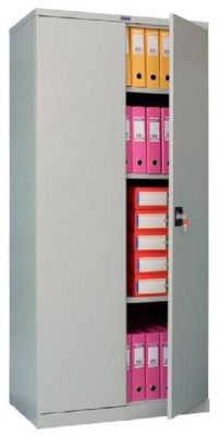 Шкаф для документов CB-14 прямой 850x500x1860мм серый (1697914)