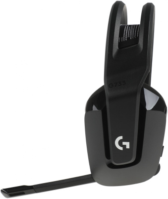 Наушники с микрофоном Logitech G733 Lightspeed черный мониторные Radio оголовье (981-000864)